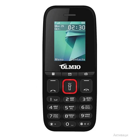 Мобильный телефон Olmio A15 черный