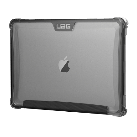 Чехол для Apple MacBook Air 13 (2018-2019) A1932, (2020) А2179 гибридный для экстремальной защиты Urban Armor Gear UAG Plyo прозрачно-серый