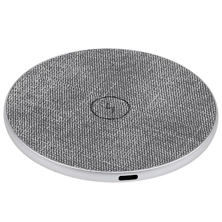 Беспроводная зарядка для телефона 15W TFN OneWave (быстрая зарядка) серое