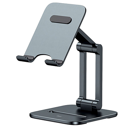 Подставка для телефона до 7 дюймов Baseus Biaxial складная серая