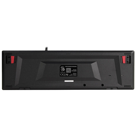 Клавиатура A4Tech Bloody B160N USB с подсветкой игровая черная