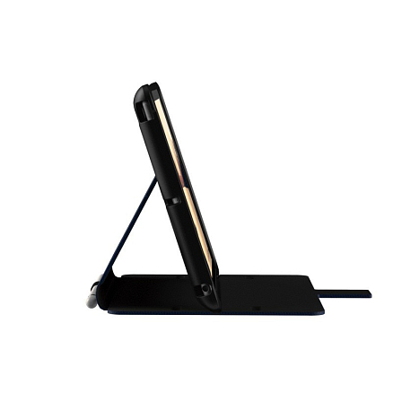 Чехол для iPad 2018, 2017, iPad Air гибридный для экстремальной защиты - книжка Urban Armor Gear UAG Metropolis сине-черный