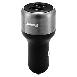 Зарядное устройство автомобильное с двумя USB входами 2А 23W и Type-C кабелем Huawei AP31 (быстрая зарядка) черное