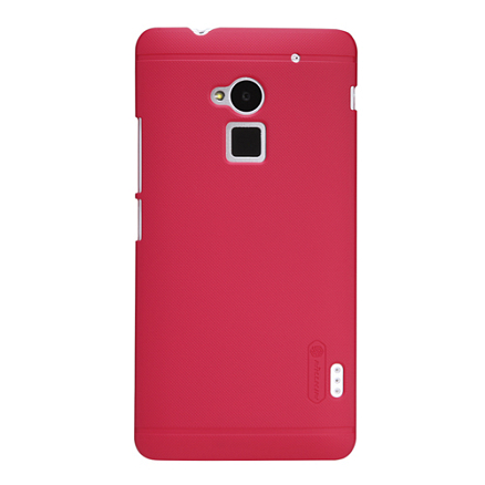 Чехол для HTC One Max пластиковый тонкий Nillkin Super Frosted красный