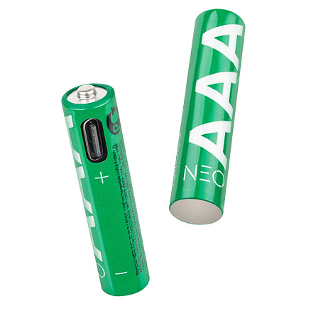 Аккумуляторы AAA (пальчиковые маленькие) 490мАч Rombica NEO X3C комплект 2 шт.