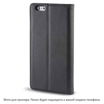 Чехол для Xiaomi Mi 5 кожаный - книжка GreenGo Smart Magnet черный