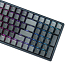 Клавиатура Keychron K4 V2 C1 RU с RGB подсветкой (Gateron G Pro Red) механическая серая
