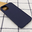 Чехол для Xiaomi Redmi Note 13 4G силиконовый Color Soft Touch темно-синий