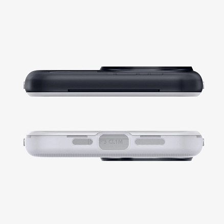 Чехол для iPhone 15 Pro Max гибридный для экстремальной защиты Classic C1 MagFit серый