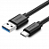 Кабель Type-C - USB 3.0 для зарядки длина 1,5 м 3A Ugreen US184 (быстрая зарядка) черный