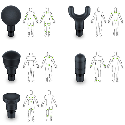 Массажер перкуссионный универсальный беспроводной Beurer MG 185 черный