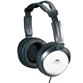 Наушники JVC HA-RX500-E полноразмерные с адаптером для 6.3 мм джек