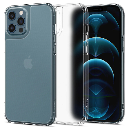 Чехол для iPhone 12 Pro Max гибридный Spigen Quartz Hybrid прозрачный матовый