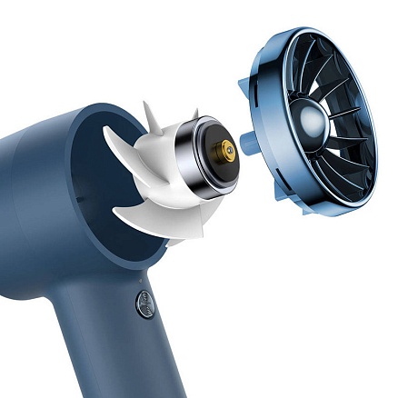 Вентилятор портативный ручной Baseus Flyer Turbine 4000 мАч синий