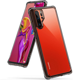 Чехол для Huawei P30 Pro гибридный Ringke Fusion прозрачно-черный