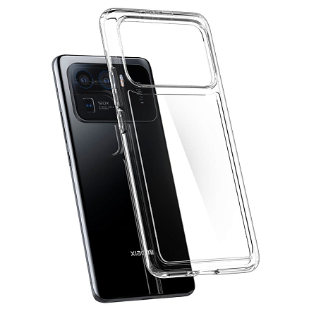 Чехол для Xiaomi Mi 11 Ultra гибридный Spigen SGP Ultra Hybrid прозрачный