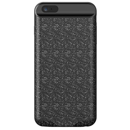 Чехол-аккумулятор для iPhone 6, 6S Baseus Plaid 2500mAh черный