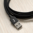 Кабель USB - MicroUSB для зарядки 1,5 м 2A плетеный Baseus Yiven черный