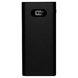 Внешний аккумулятор TFN Blaze с дисплеем 10000мАч (2 х USB, Type-C, ток 3А, быстрая зарядка PD, QC 22.5Вт) черный