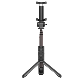 Монопод (палка для селфи) Bluetooth с кнопкой и треногой Baseus Lovely черный