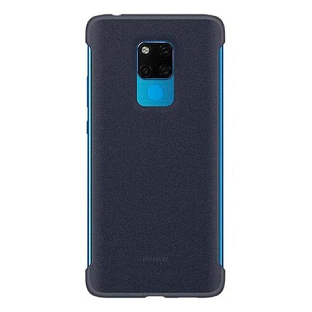 Чехол для Huawei Mate 20 пластиковый оригинальный Huawei Car Case Mate 2 синий