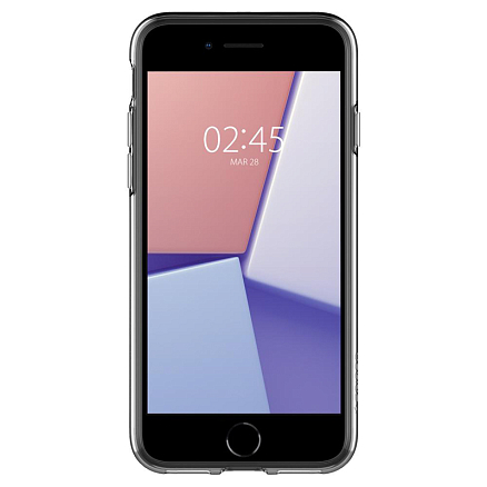 Чехол для iPhone 7, 8, SE 2020, SE 2022 гелевый ультратонкий Spigen Liquid Crystal прозрачный