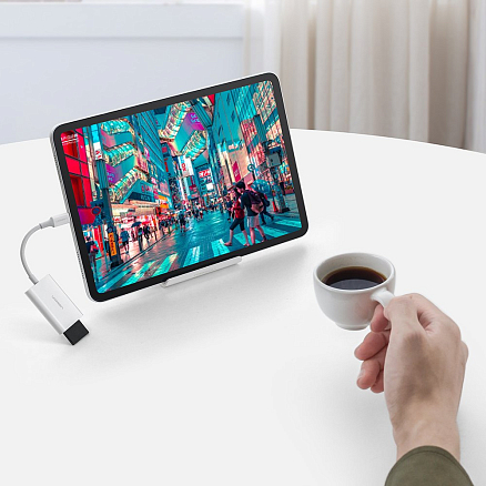 Картридер Type-C 3.2 Gen 1 для SD и MicroSD Ugreen CM265 белый