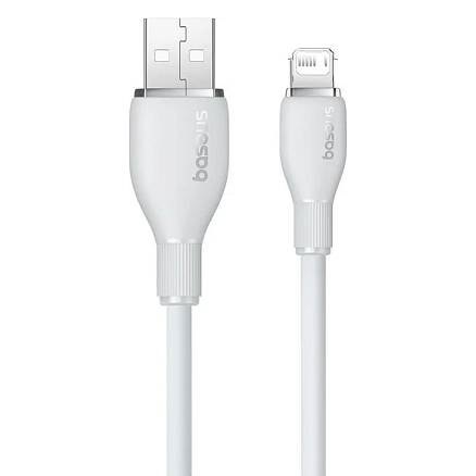 Кабель USB - Lightning для зарядки iPhone 1,2 м 2.4A Baseus Pudding P10355700221-00 белый