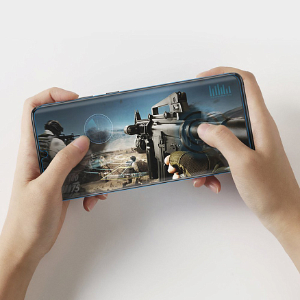 Пленка защитная Samsung Galaxy S20+ на весь экран и торцы Ringke Dual Easy прозрачная 2 шт.