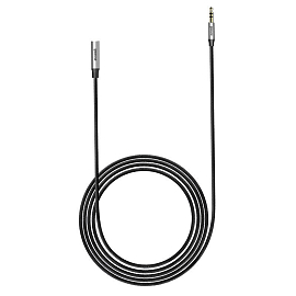 Кабель-удлинитель 3,5 мм - 3,5 мм (папа - мама) длина 1,5 м Baseus Yiven Audio M32 черно-серебристый