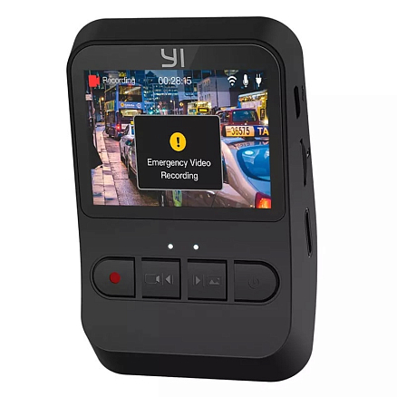 Видеорегистратор Xiaomi YI Mini Dash Camera черный