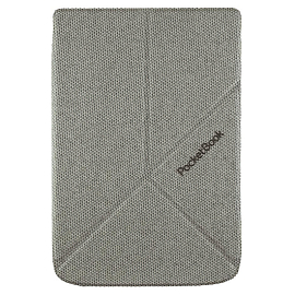 Чехол для PocketBook 632, 616, Touch Lux 4 627 оригинальный PocketBook Origami светло-серый