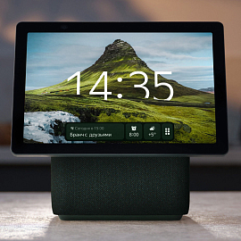 Колонка с умным дисплеем Яндекс Станция Дуо Макс (зеленый)