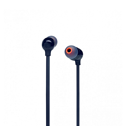 Наушники беспроводные Bluetooth JBL Tune 125BT вакуумные с микрофоном и пультом синие
