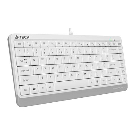 Клавиатура A4Tech FSTyler FK11 бело-серая