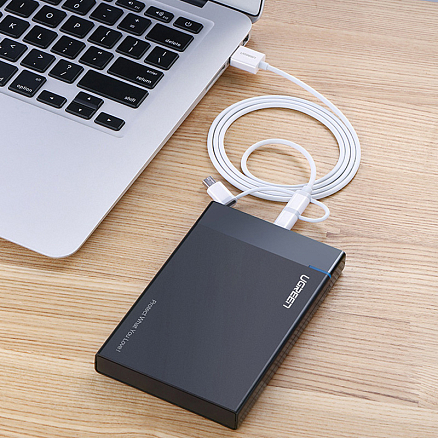 Кабель USB - MicroUSB, MiniUSB, Type-C 1 м 2A Ugreen US185 белый