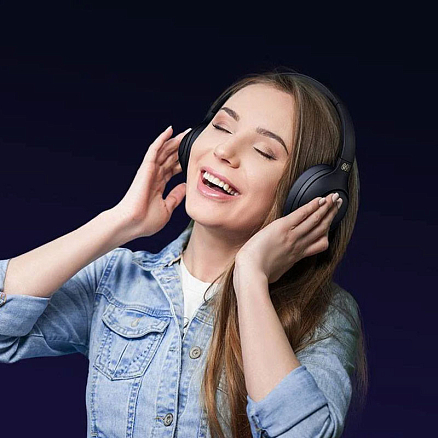 Наушники QCY H3 (темно-синий)