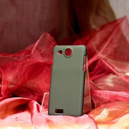 Чехол для Alcatel One Touch Idol Ultra 6033X пластиковый Nova, черный