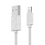Кабель USB - Lightning для зарядки iPhone 1 м 2.1А Baseus Yaven белый