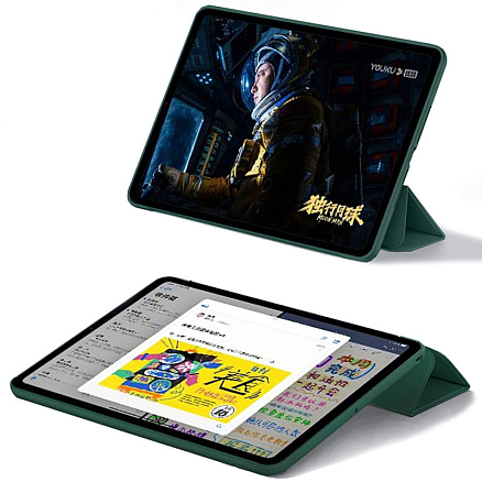 Чехол для Apple iPad 10.9 2022 книжка Tech-Protect SmartCase зеленый