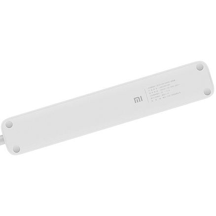 Сетевой фильтр на 3 розетки 3 USB 3.1A длина 1,4 м Xiaomi Mi Smart Power Strip белый
