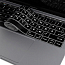 Накладка на клавиатуру защитная для Apple MacBook Pro 13 Touch Bar A1706, A1989, A2159, Pro 15 Touch Bar A1707, A1990 USA (русские буквы) черная