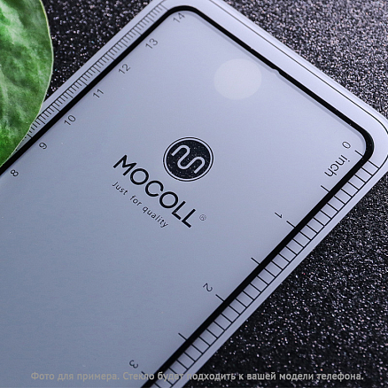 Защитное стекло для Xiaomi Redmi 8, Redmi 8A на весь экран противоударное Mocoll Storm 2.5D черное