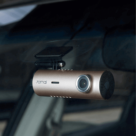 Видеорегистратор Xiaomi 70mai Dash Cam M300 розовое золото