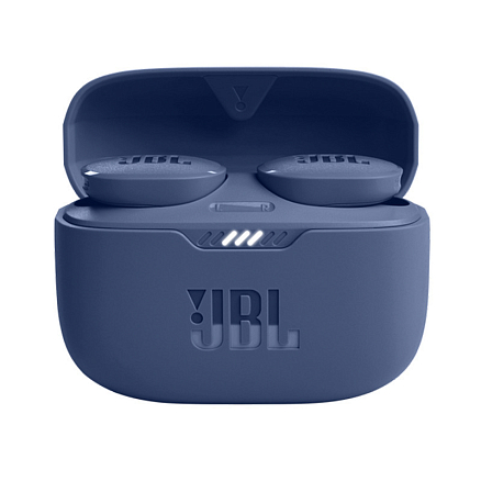 Наушники TWS беспроводные JBL Tune 130 вакуумные с микрофоном и активным шумоподавлением синие