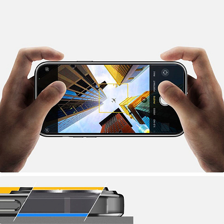 Чехол для iPhone 13 Pro гелевый Spigen Optik Crystal прозрачно-серый