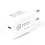 Зарядное устройство сетевое с Type-C входом 3А 20W Digitalpart FC-130 (быстрая зарядка PD) белое