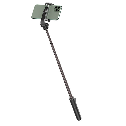 Монопод (палка для селфи) Bluetooth с кнопкой и треногой Baseus Lovely черный