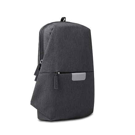 Рюкзак однолямочный WiWU Mijia Cross Body с отделением для планшета и USB портом черный