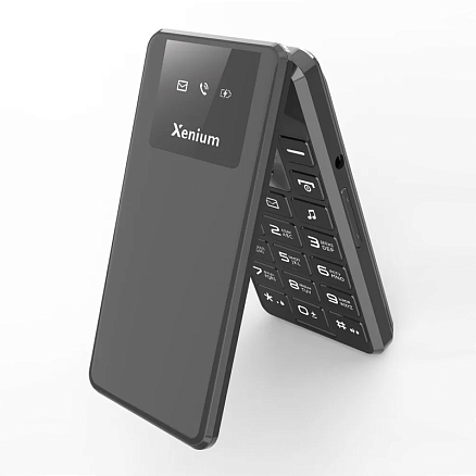 Мобильный телефон Xenium X600 раскладушка темно-серый